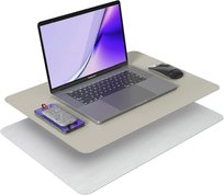 MATA NA BIURKO PODKŁADKA POD MYSZ SZARA 60x43cm Amazon