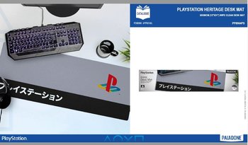 Mata na biurko - podkładka pod myszkę Playstation Heritage (80 x 30 cm) - Paladone