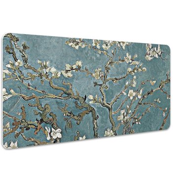 Mata ochronna na biurko Japońskie kwiaty 100x50 cm - Coloray