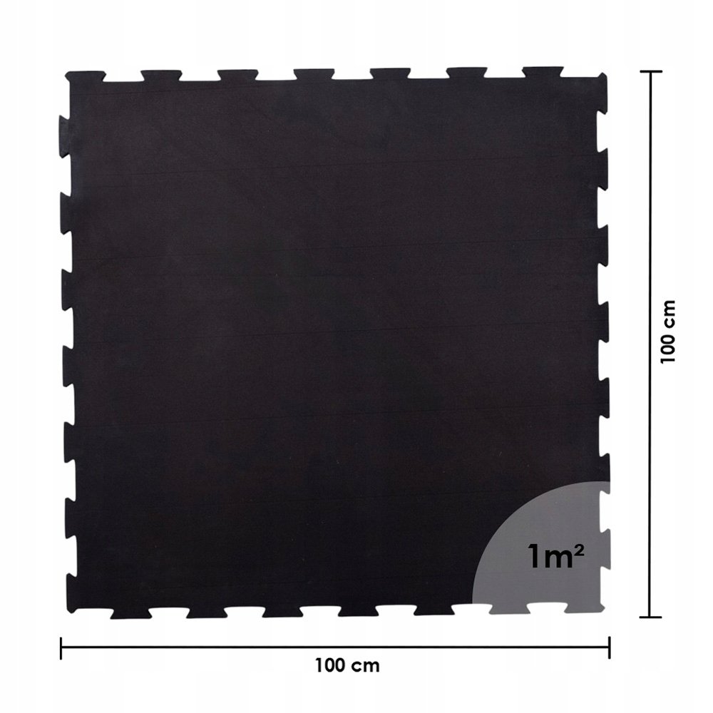 Mata ochronna pod sprzęt fitness inSPORTline Puzleto 100x100x1,5 cm