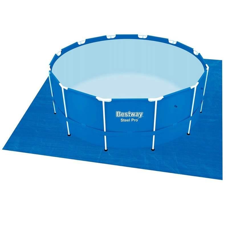 MATA POD BASEN OGRODOWY 396x396cm BESTWAY 58002