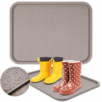 MATA PODKŁADKA OCIEKACZ NA OBUWIE OSUSZACZ NA BUTY WYCIERACZKA BEŻOWA SOLIDNA 38x50CM - e-floor