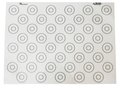 Mata silikonowa DE BUYER, makaroniki, biała, 40x30 cm - de Buyer