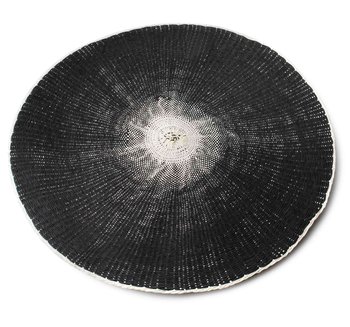 Mata stołowa 38cm eco    czarna - Mondex