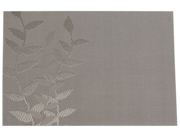 Mata stołowa Velvet PVC/PS 45 x 30 cm gałązka szara AMBITION - Ambition