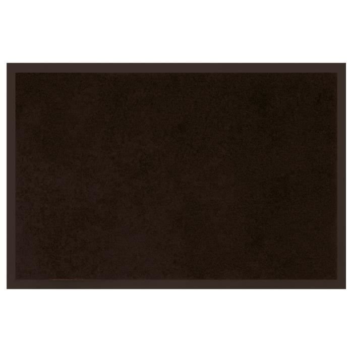 Zdjęcia - Dywanik łazienkowy Mata wejściowa 40 x 60 cm Telio czarna