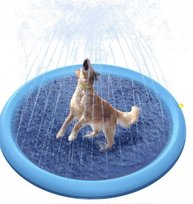 MATA ZRASZAJĄCA FONTANNA KURTYNA WODNA BASEN DLA DZIECI ZWIERZĄT DUŻA 143CM