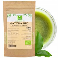 MATCHA BIO ZIELONA w proszku 100g green tea certyfikowana keto ekologiczna Inna marka