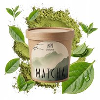 MATCHA ZIELONA 100g herbata w proszku barwnik naturalny JAKOŚĆ Inna marka