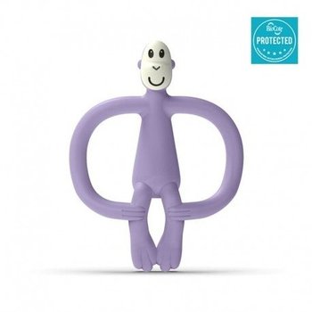 Matchstick Monkey, Gryzak masujący ze szczoteczką, Lavender Purple - Matchstick Monkey