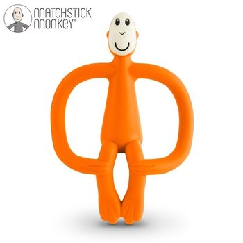 Matchstick Monkey, Gryzak masujący ze szczoteczką, Orange - Matchstick Monkey