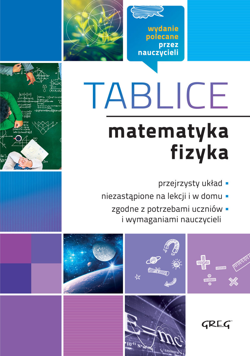 Matematyka. Fizyka. Tablice - Opracowanie Zbiorowe | Książka W Empik