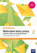 Matematyka. Maturalne karty pracy. Klasa 2. Liceum i technikum. Zakres podstawowy i rozszerzony