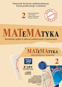 Matematyka. Podręcznik dla klasy 2 liceum ogólnokształcącego, profilowanego i technikum + CD - Babiński Wojciech, Chańko Lech, Czarnowska Joanna