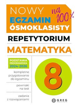 Matematyka. Repetytorium. Nowy Egzamin ósmoklasisty 2024/2026 - Gancarczyk Roman