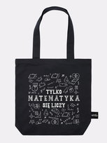 Matematyka / Torba Bawełniana / Czarna Nadwyraz.com