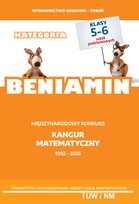 Matematyka z wesołym kangurem Kategoria Beniamin 2025