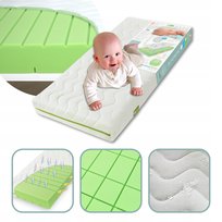 MATERAC 120x60 PIANKOWY TWARDY ŚREDNIO JAKOŚĆ PREMIUM DO ŁÓŻECZKA 120X60