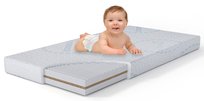 Materac 160x80 piankowy dziecięcy pianka kokos OLO Baby Natural 10 cm