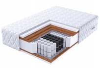 MATERAC 200x200 BIS pocket stref SUPER TWARDY 3X KOKOS H4/H5 23 cm HEISBERG
