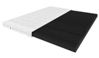 Materac 80x200 nawierzchniowy topper nakładka na materac masujący Venerdi Black 7 cm wygodny H3
