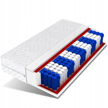 Materac 80x200 pocket 9 stref METIS DoubleHARD - ŚpijZdrowo