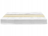 Materac 90x200 H2 H3 z pianki delikatnie masujący na skurcze z pokrowcem 18