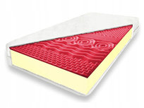 Materac 90x200 masujący na bóle pleców HR 9cm
