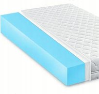 Materac 90x200 z pianki miękkiej oddychający pianka poliuretanowa H1 16 cm