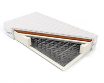 Materac bonell pianka+kokos H2 H3 Artemida 80x190x18 SilverActive