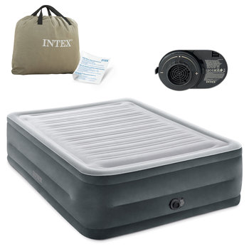 Materac dmuchany dwuosobowy 203 x 152 cm z wbudowaną pompką Intex 64418ND - Intex
