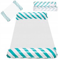 Materac Dmuchany Plażowy Hamak Wodny Leżak Fotel Krzesło Do Pływania Basenu