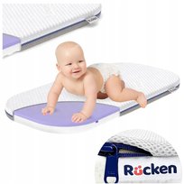 Materac do łóżeczka Chicco Baby Hug 75x37 piankowy antybakteryjny Rucken