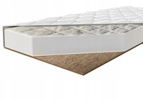 MATERAC DO ŁÓŻECZKA GRYKA + PIANKA + KOKOS 120x60
