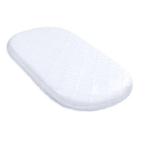 Materac do wózka 75x35 cm - materac do gondoli owalny materac dziecka Basic
