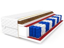 Materac kieszeniowy 140x200 cm Luca Denver Max H3/H4