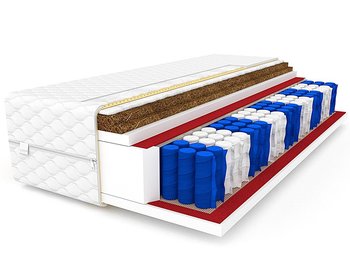Materac kieszeniowy 140x200 cm Luca Denver Max H3/H4 - Meble-Soft