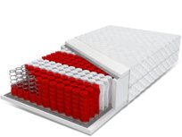 Materac kieszeniowy 140x200 cm ŚpijZdrowo H2