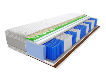 Materac kieszeniowy 140x215 cm Kaszmirowysen Aisza Visco Molet Multipocket H2/H3 - Kaszmirowysen
