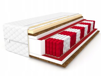 Materac kieszeniowy 160x200 cm Luca PERFECT multipocket  H4 - Meble-Soft