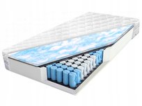 Materac kieszeniowy 160x200 pocketowy miękki 21 cm