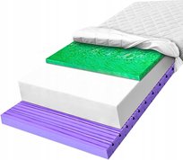 Materac piankowy 160x200 H2 conti wentylujący na krążenie i konturowy 32cm