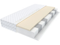 Materac piankowy 80x200 cm ŚpijZdrowo BERRY 10 cm H2/H3