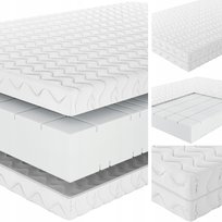 MATERAC PIANKOWY SENPURO PURE COMFORT 160x200 BARDZO TWARDY H3+ / H4+