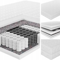 MATERAC SPRĘŻYNOWY SENPURO DYNAMIC COMFORT 120x200 - TWARDY - H3