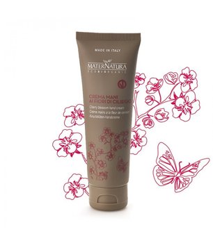 MaterNatura, krem do rąk z kwiatem wiśni, 40 ml - MaterNatura