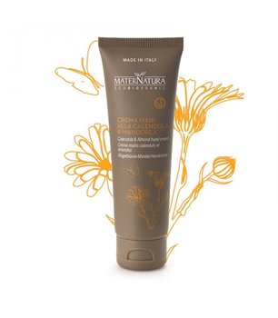 MaterNatura, krem do rąk z nagietkiem i migdałem, 40 ml - MaterNatura