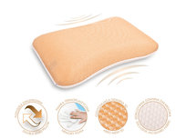 Matex, Poduszka termoplastyczna, dwustronna, Delta, 12x35x55 cm