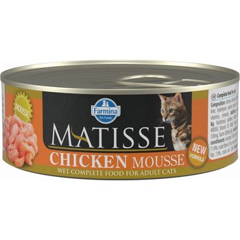 Matisse Cat Mousse z kurczakiem 85g  - Farmina