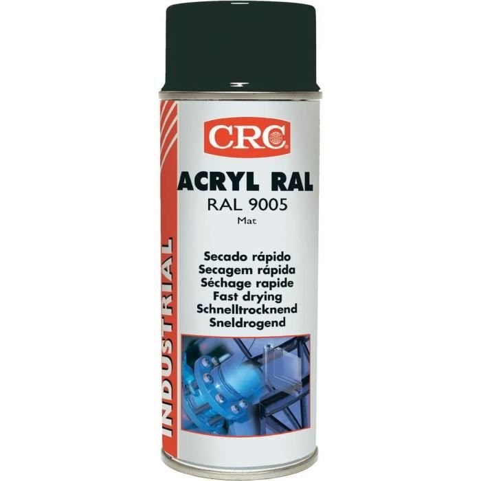 Matowa czarna farba akrylowa 400 ml CRC RAL 9005 - Inna marka | Sklep ...